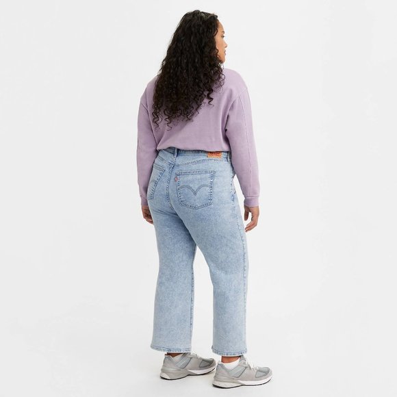 Levi's HIGH RISE CROPPED FLARE - Size 16 - Picture 1 of 7